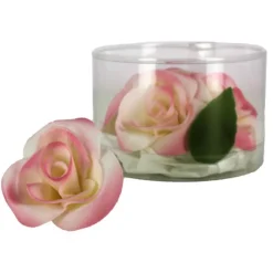 MALLARD FERRIERE Fleur en sucre Roses - nuancées roses Ø5 cm (x5) Mallard Ferrière Hot