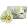 MALLARD FERRIERE Fleur en sucre Roses blanches Ø 6 cm (x3) Mallard Ferrière Sale