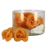 MALLARD FERRIERE Fleur en sucre Roses couleur pêche Ø 3,5 cm (x15) Mallard Ferrière Discount