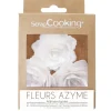 SCRAPCOOKING Fleurs Azyme Roses Royales Blanches (x3) Best