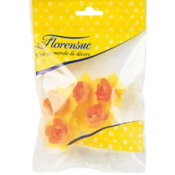 FLORENSUC Fleurs de Jonquille orange x5 - en Azyme Discount