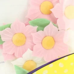 FLORENSUC Fleurs de Narcisses roses et blanches x12 - en Azyme New