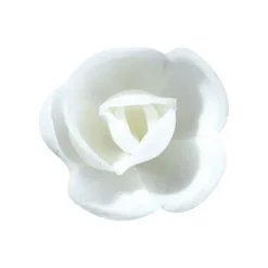 FLORENSUC Fleurs de rose blanches et roses x6, grandes feuilles x12 - en Azyme Hot