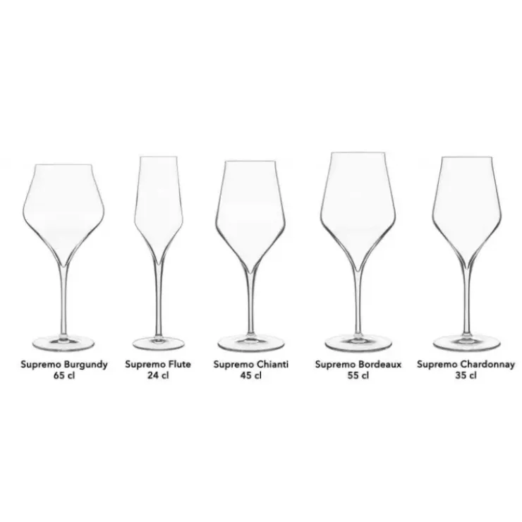 LUIGI BORMIOLI Flûte à Champagne 24 cl (x6) SUPREMO Clearance