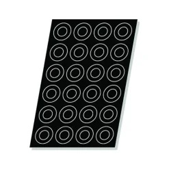 FLEXIPAN Fond de Pâte Tartelettes - Moule silicone 60 x 40 cm Sale