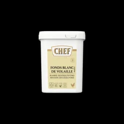 CHEF Fonds blanc de volaille 40L 800g Discount
