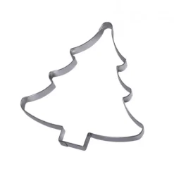 GOBEL Forme grand sablé Sapin inox Moule - Découpoir