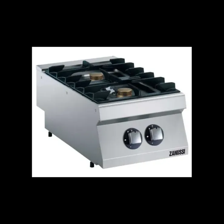 ZANUSSI Fourneau Gaz Top 2 Brûleurs à Poser 400 x 700 x 250 mm Discount