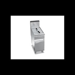 BERTOS Friteuse à Gaz 20 L 900 x 400 x 900 mm Berto's Discount