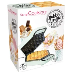 SCRAPCOOKING Gaufrier Bubble Waffle New