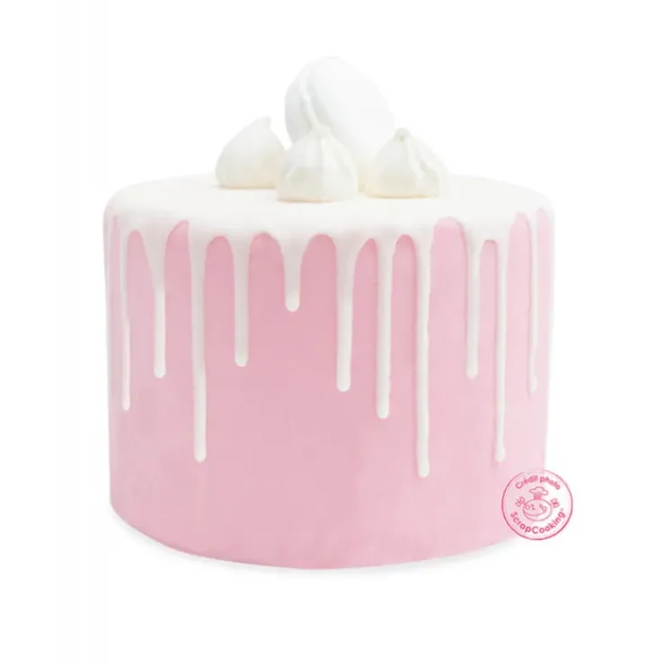 SCRAPCOOKING Glaçage Blanc goût Chocolat 130 g Discount