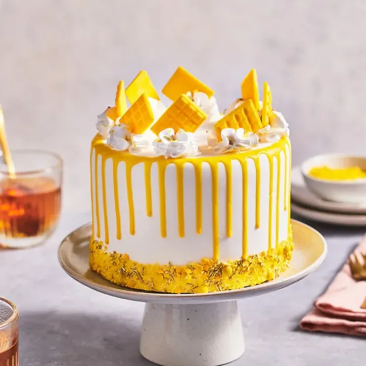 FUNCAKES Glaçage Choco Drip Jaune 180 g Outlet