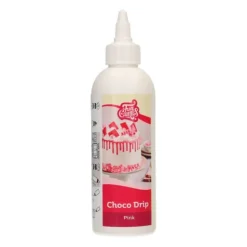 FUNCAKES Glaçage Choco Drip Rose 180 g Hot