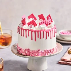FUNCAKES Glaçage Choco Drip Rose 180 g Hot