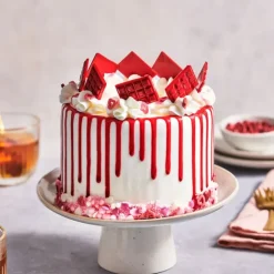 FUNCAKES Glaçage Choco Drip Rouge 180 g Sale