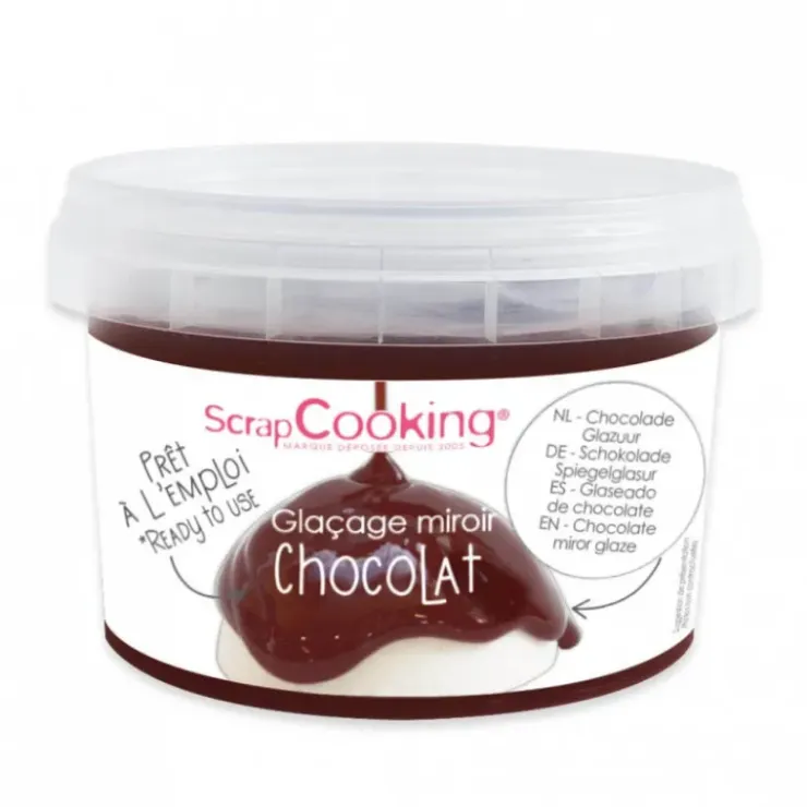 SCRAPCOOKING Glaçage Miroir Chocolat 300 g Clearance
