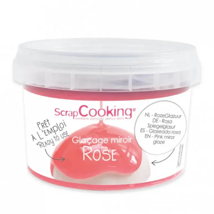 SCRAPCOOKING Glaçage Miroir Rose 300 g Outlet