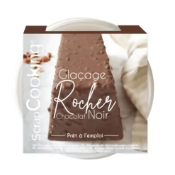 SCRAPCOOKING Glaçage Rocher Chocolat Noir 400 g Best