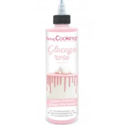 SCRAPCOOKING Glaçage Rose goût Chocolat 130 g Discount
