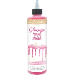 SCRAPCOOKING Glaçage Rose Pailleté Goût Chocolat 140 g Outlet