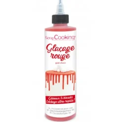 SCRAPCOOKING Glaçage Rouge goût Chocolat 130 g Outlet