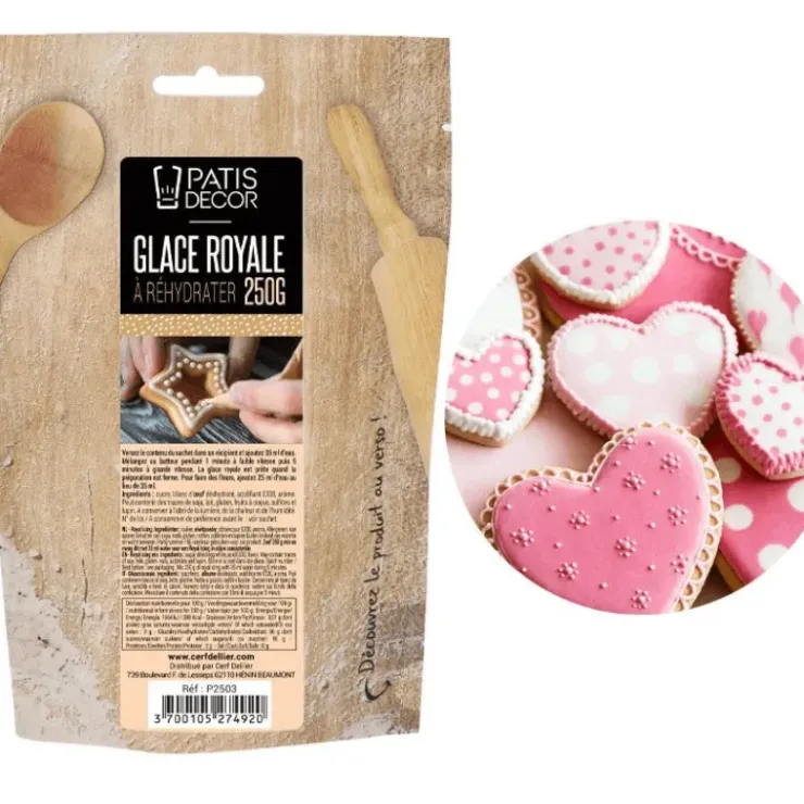 PATISDECOR Glace Royale à Réhydrater 250 g Patisdécor Best