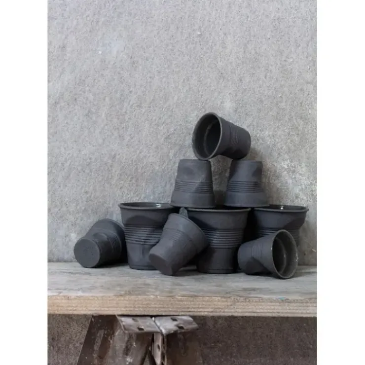 REVOL Gobelet Froissé 100% Recyclay 8 cl New