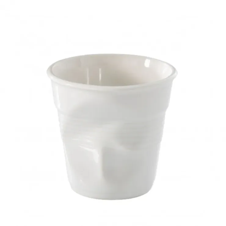 REVOL Gobelet Froissé Blanc 8cl