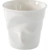 REVOL Gobelet Froissé Blanc 33cl Hot