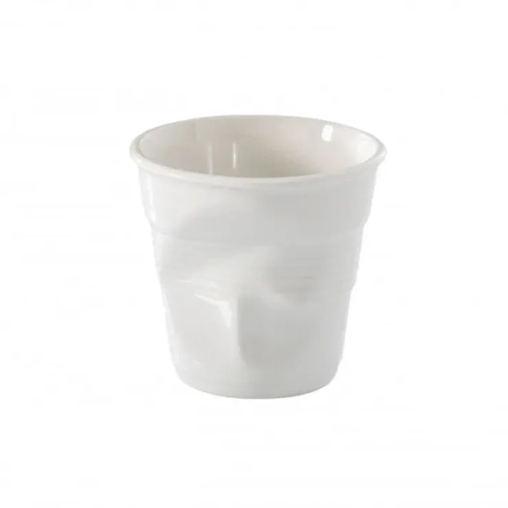 REVOL Gobelet Froissé Blanc 5cl Clearance