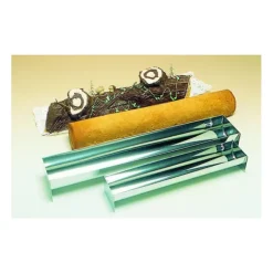 MALLARD FERRIERE Gouttière à Bûche Inox 50 x 7 cm Hot