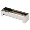 GOBEL Gouttière à Bûche Inox Démontable 30 x 9 x H 7 cm