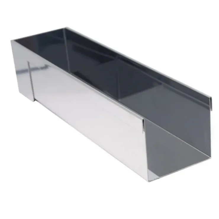 DE BUYER Gouttière à Bûche Rectangulaire Démontable Inox 30.4 x 8.4 x 6.6 cm Online