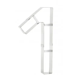 MALLARD FERRIERE Grand Emporte Pièce Inox Chiffre 1 32x16 cm Online
