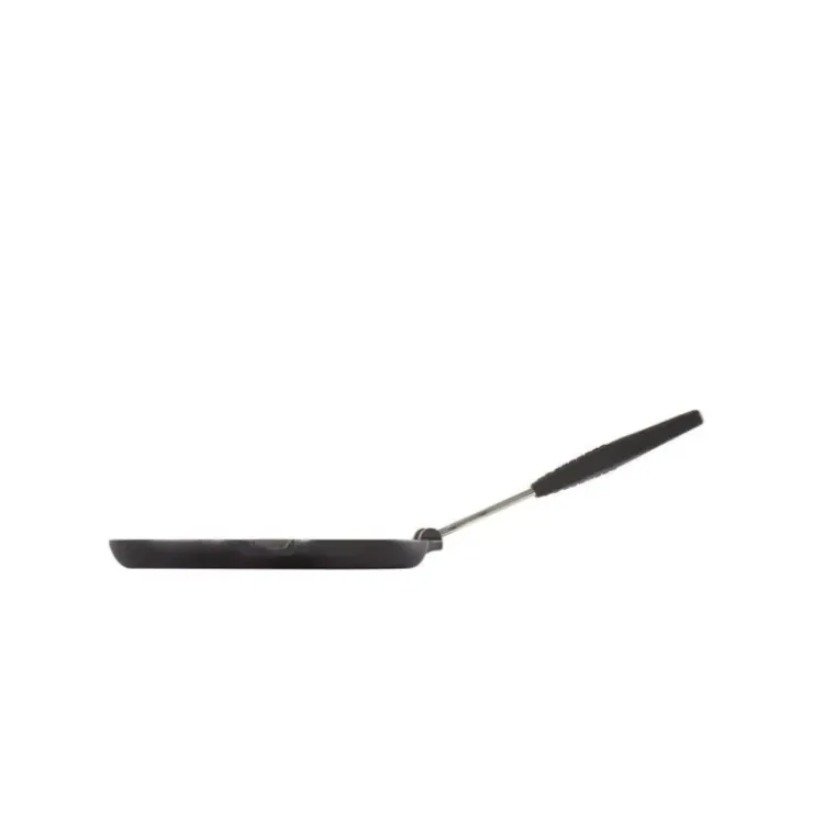 LE CREUSET Gril en Fonte rectangulaire 36 x 20 cm avec Manche repliable