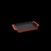 CHASSEUR Gril en Fonte rectangulaire 35 x 22 cm Rubis Online