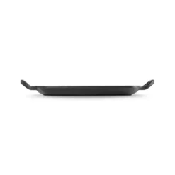 LE CREUSET Gril en Fonte Rectangulaire 30 cm Noir Mat Discount