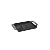 CHASSEUR Gril en Fonte rectangulaire 35 x 22 cm Noir Mat New
