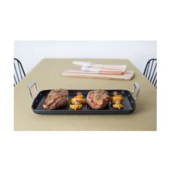 LE CREUSET Grill géantanti-adhérant 34 x 25 cm