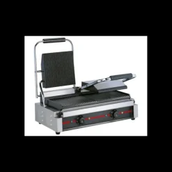GAFIHC Grill Panini Rainuré Double 3,6 kW Hot