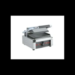 GAFIHC Grill Panini Rainuré Plaque Simple 2,2 kW Hot