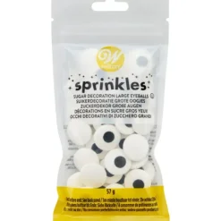WILTON Gros Yeux en Sucre Ø 1,7 cm 57 g Hot