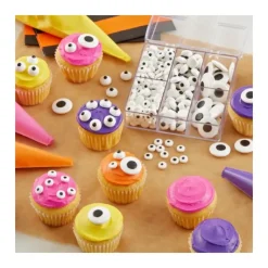 WILTON Gros Yeux en Sucre Ø 1,7 cm 57 g Hot
