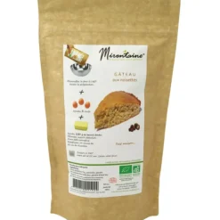 MIRONTAINE Gâteau BIO aux Noisettes 295g Hot