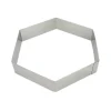 MALLARD FERRIERE Hexagone à Mousse Inox 30 cm x H 4,5 cm Mallard Clearance
