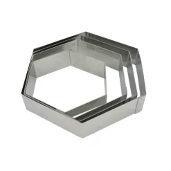 MALLARD FERRIERE Hexagone à Mousse Inox 14 cm x H 4,5 cm Mallard Online