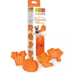 SCRAPCOOKING Kit 4 découpoirs pour Biscuits Halloween Sale