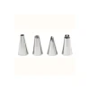 WILTON Kit 4 douilles pâtissières Bordures Inox Clearance