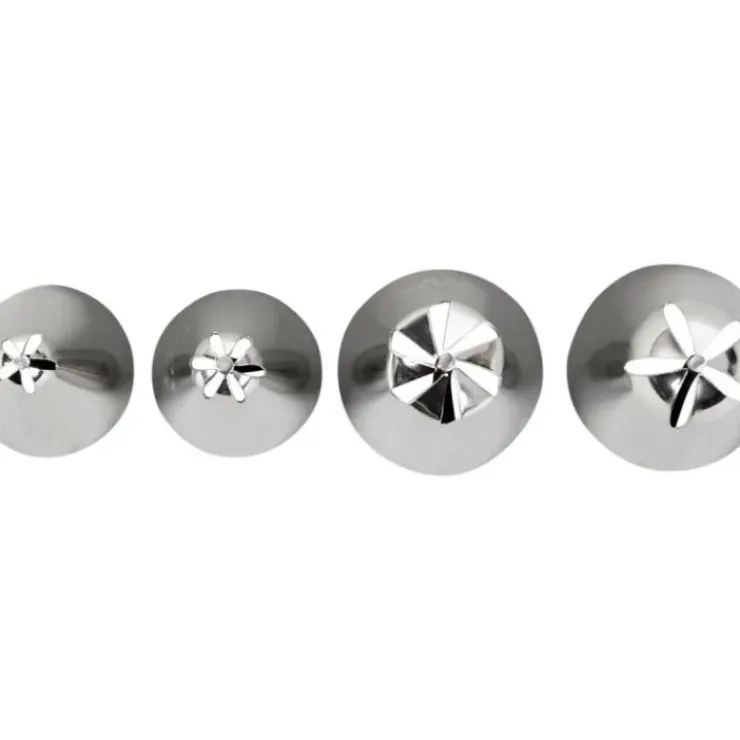 WILTON Kit 4 Douilles Pâtissières Inox Fleurs Online
