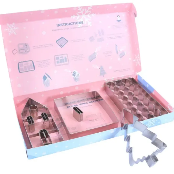 PME Kit 5 Emporte-Pièces Maison en Pain d'Epices New